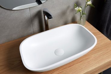 Top Mount 304 Basin (Glacier White)