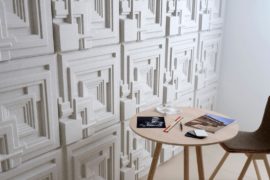 Offecct’s Frank Lloyd Wright ‘Textile’ concrete blocks